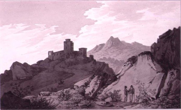 Landschaftsskizzen von Joseph Francis Burrel