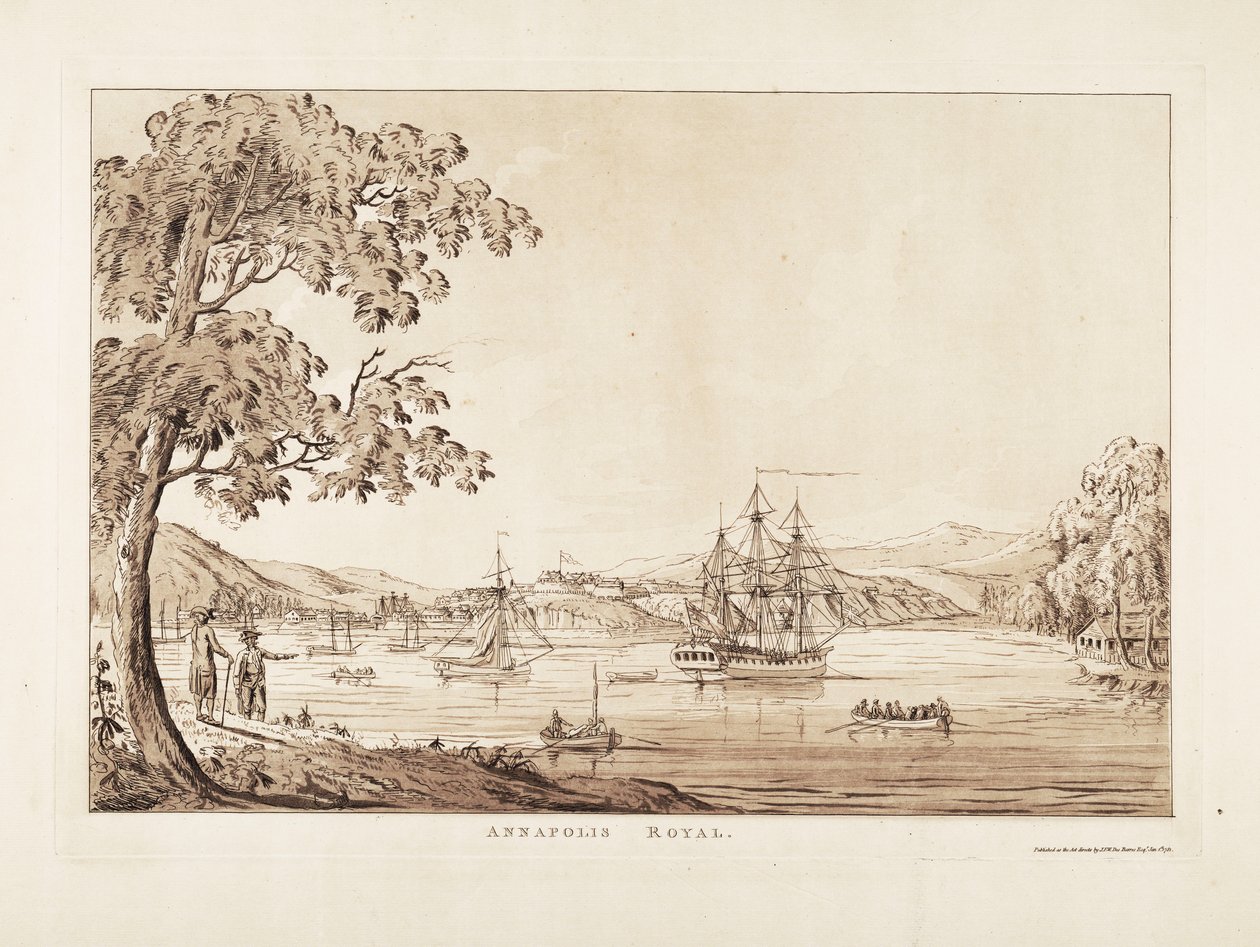 Annapolis Royal von Joseph Frederick Wallet DesBarres