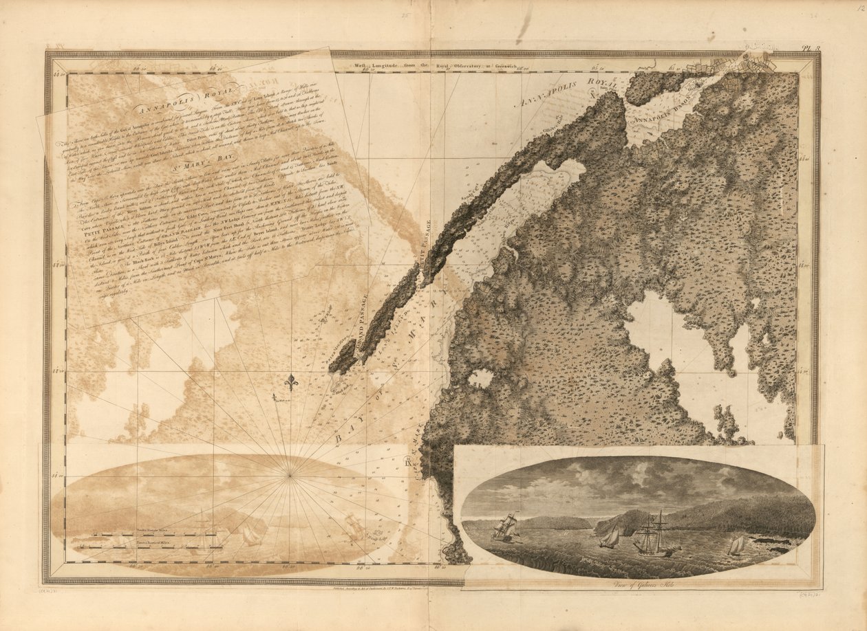 Der Atlantische Neptun von Joseph Frederick Wallet des Barres