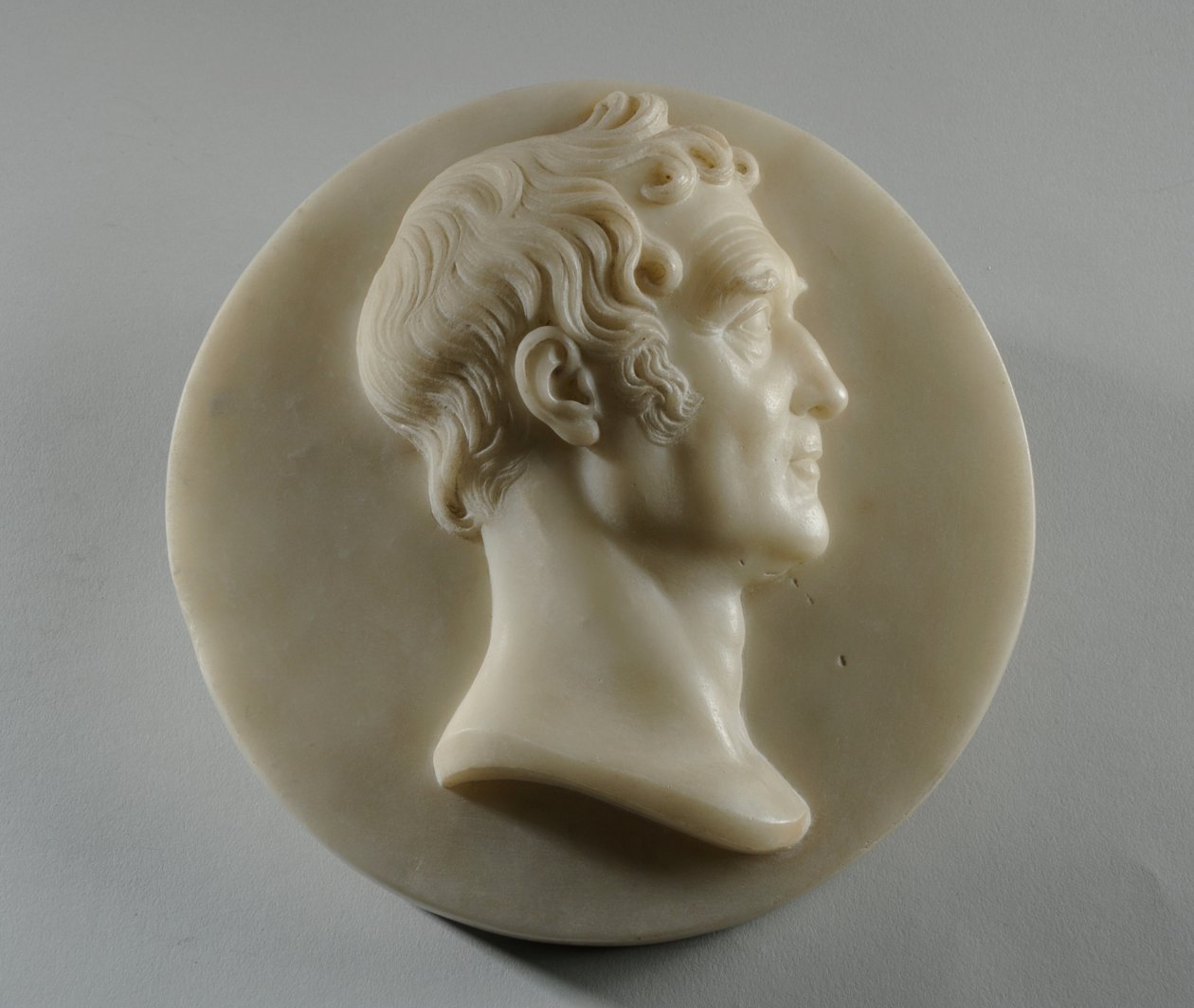 Medallion-Porträt von Benjamin Gott von Joseph Gott