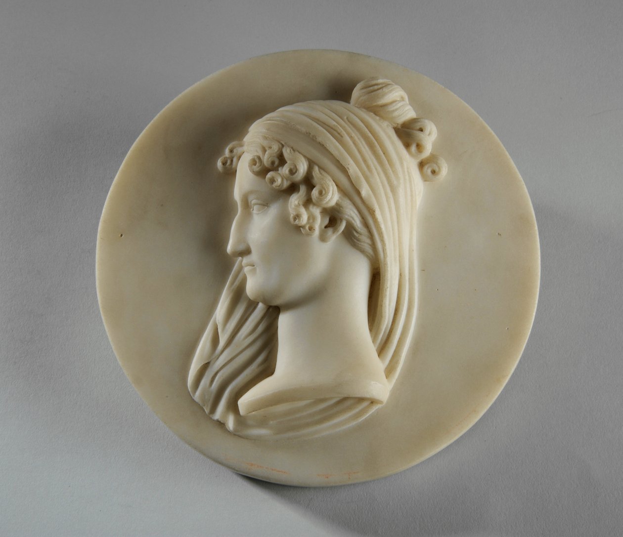 Medaillonporträt von Mrs. Elizabeth Allan von Joseph Gott