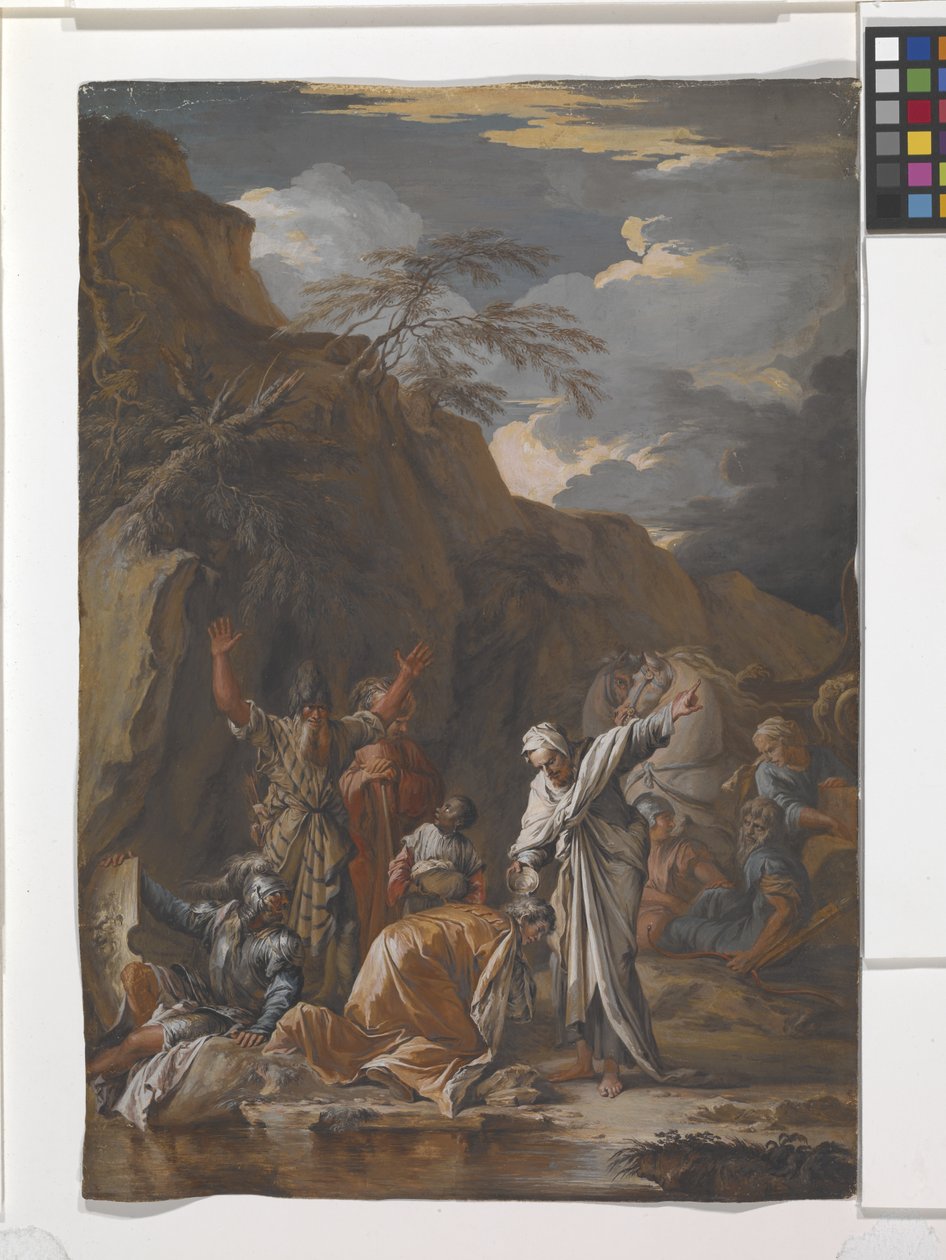 St. Philippus tauft den Eunuchen von Joseph Goupy