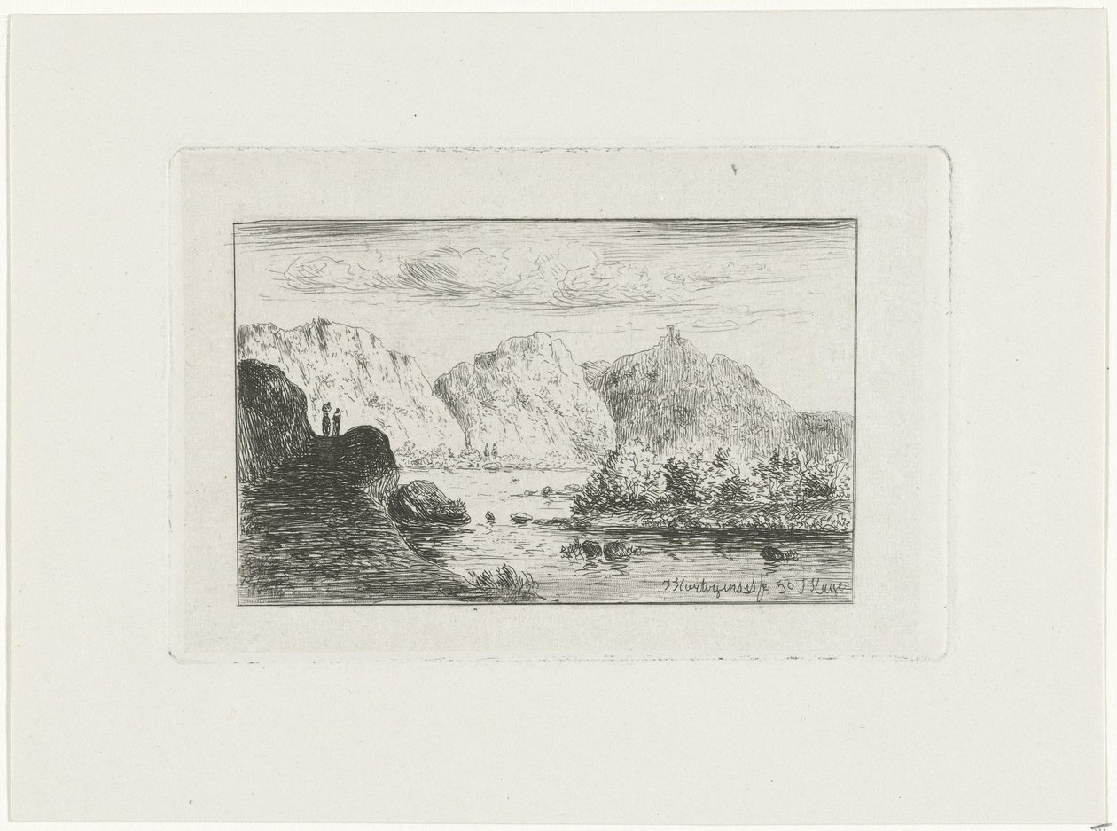 Berglandschaft von Joseph Hartogensis