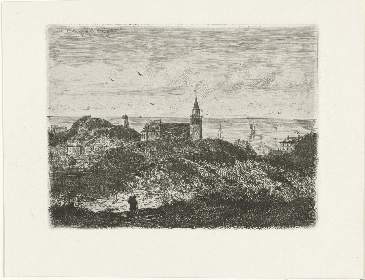 Ansicht von Scheveningen von Joseph Hartogensis