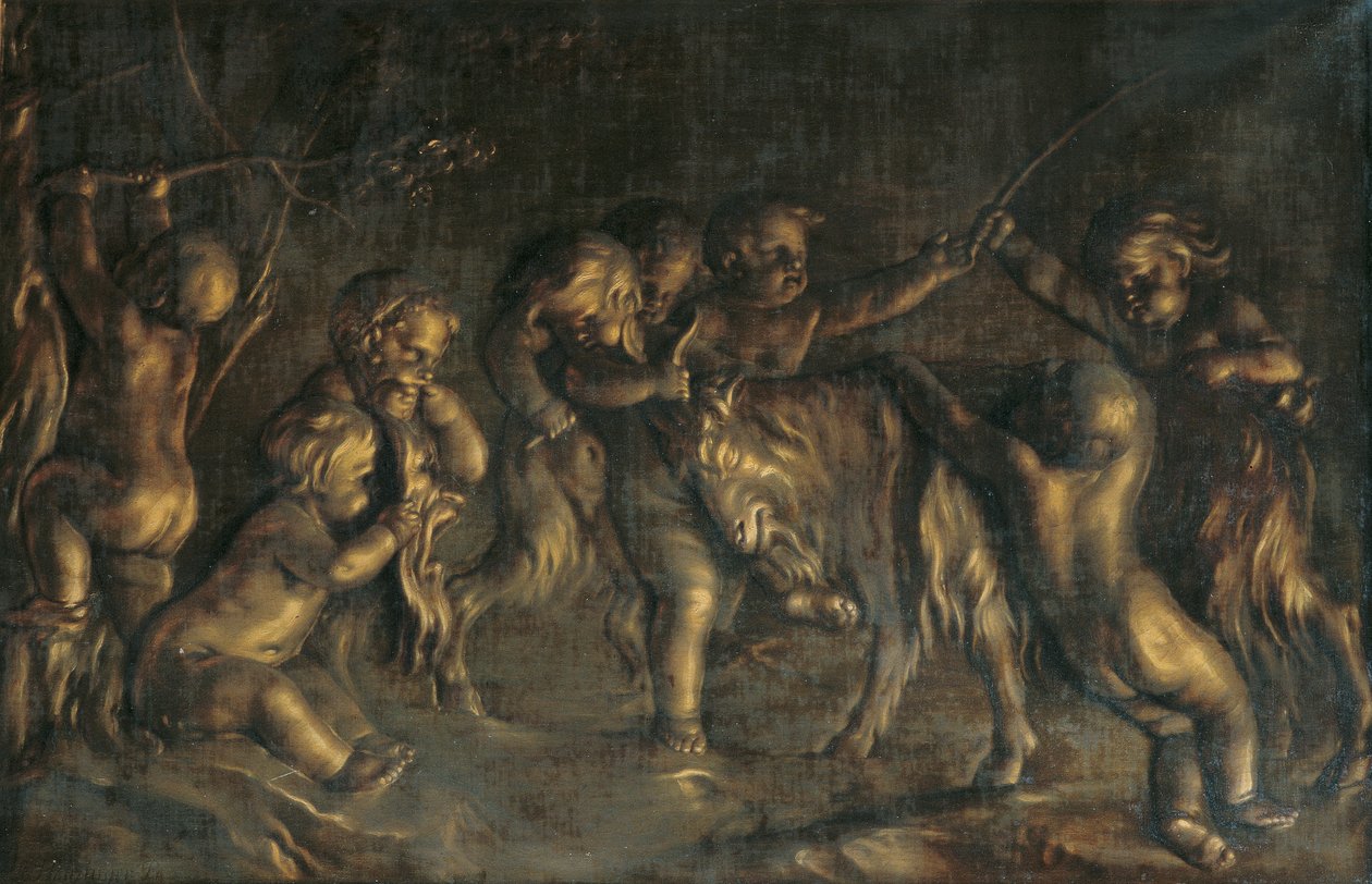 Kinderbacchanal von Joseph Hauzinger