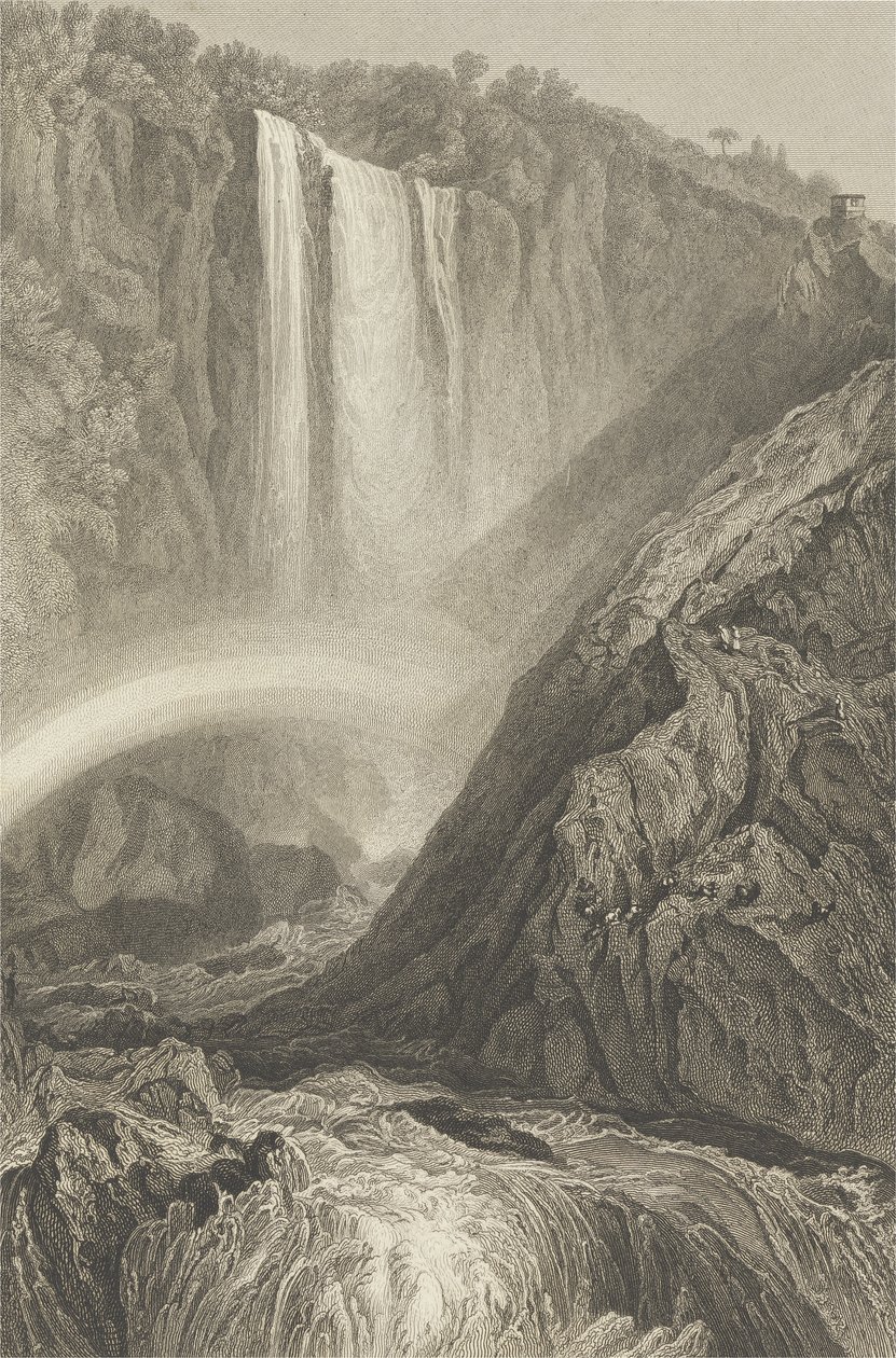 Wasserfall von Terni, ca. 1820 von Joseph Mallord William Turner