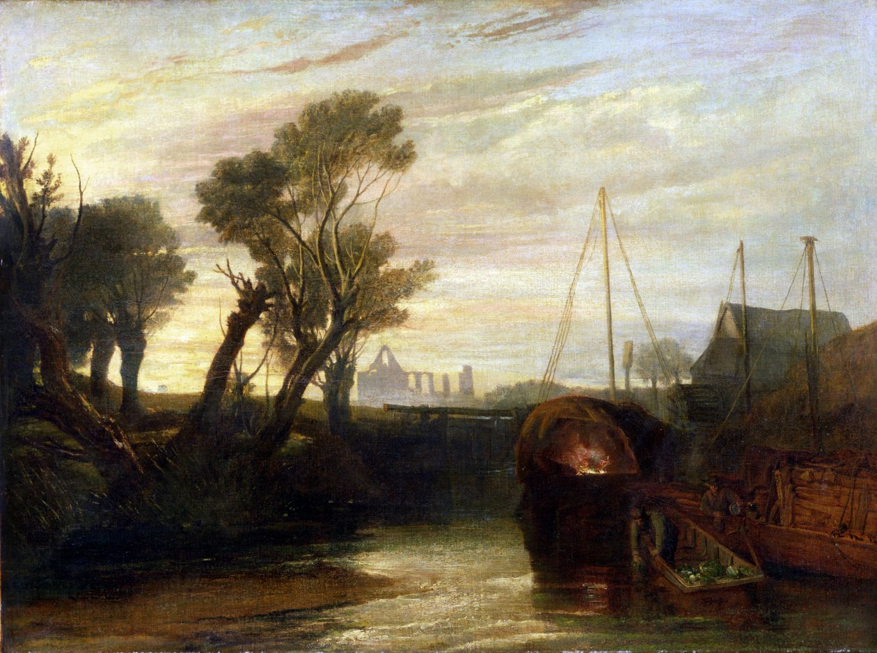 Newark Abbey von Joseph Mallord William Turner