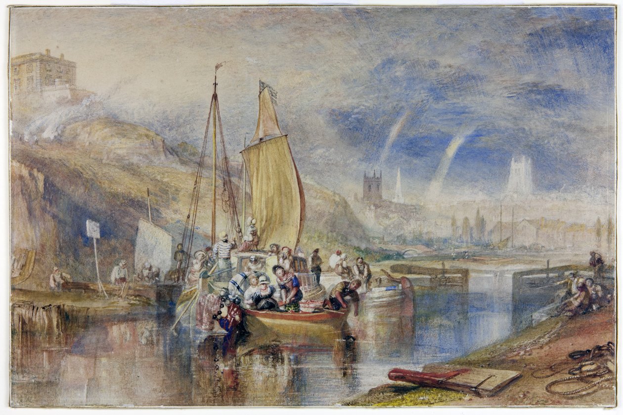 Nottingham von Joseph Mallord William Turner