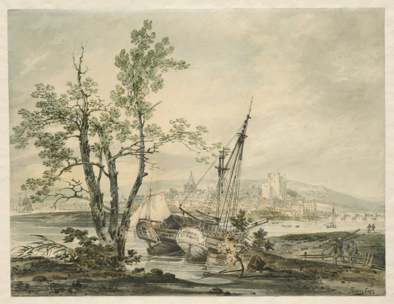 Rochester, ca. 1793 von Joseph Mallord William Turner