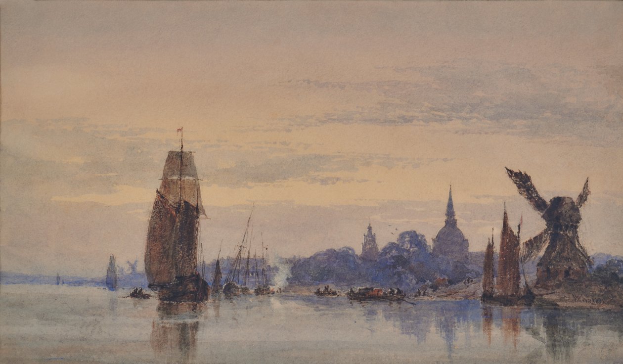 Frederikstad an der Eider, Dänemark von Joseph Murray Ince