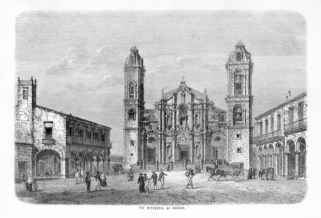 Kathedrale von Havanna von Joseph Navlet