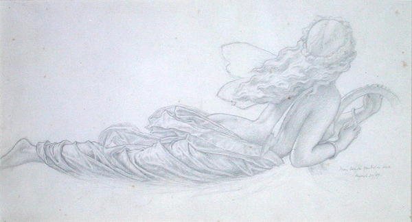 Eine Fee im Flug von Joseph Noel Paton