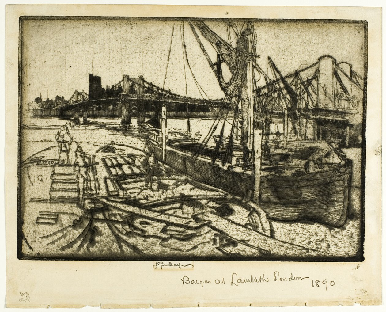 Chelsea, Nr. II von Joseph Pennell