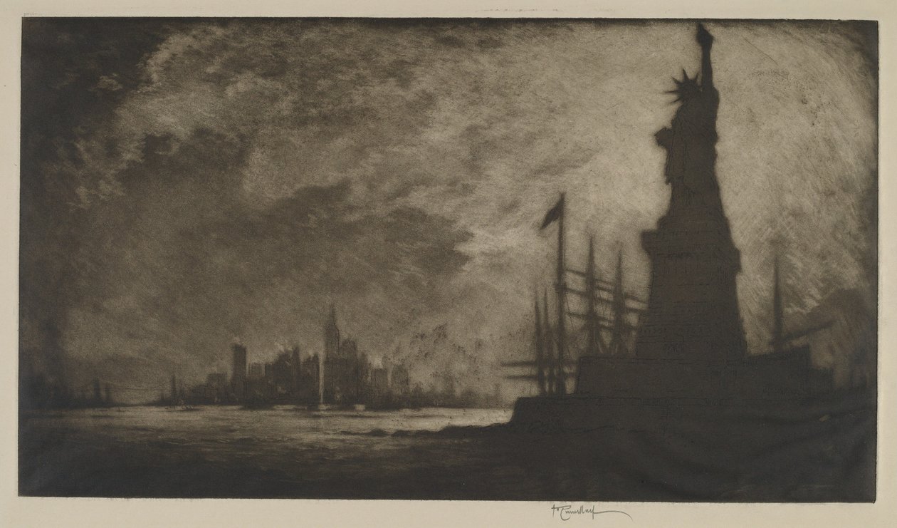 Hail America von Joseph Pennell