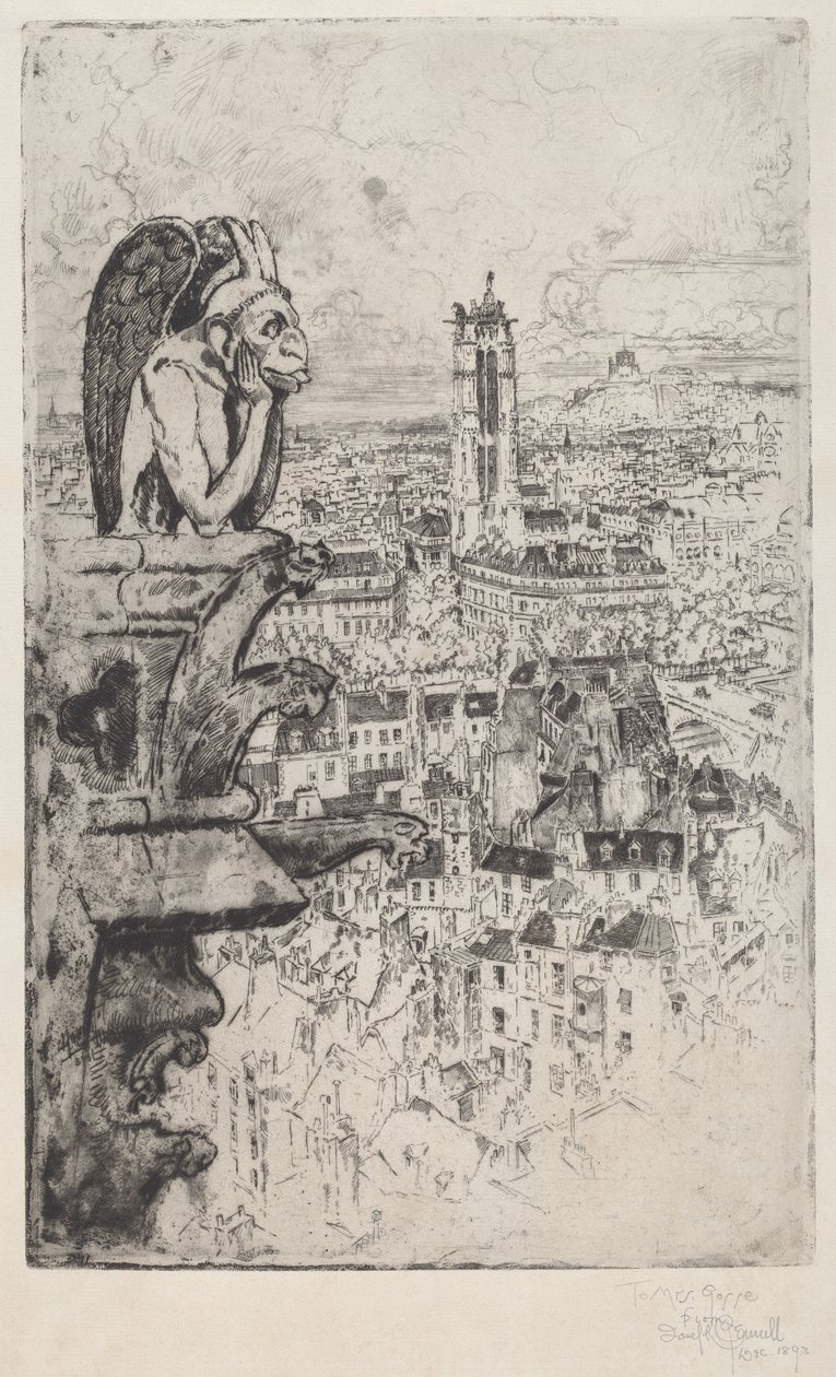 Der Stryge von Joseph Pennell