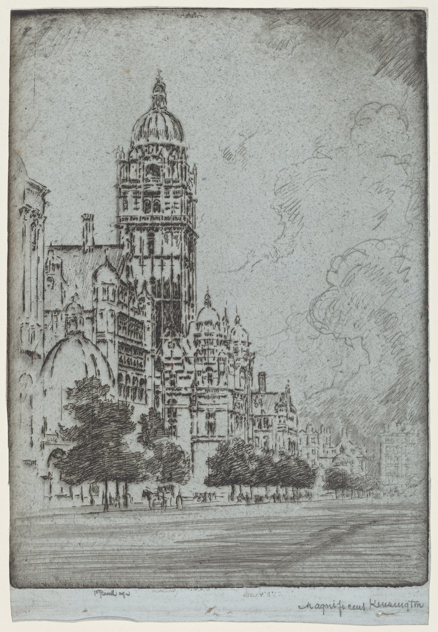 Prächtiges Kensington von Joseph Pennell