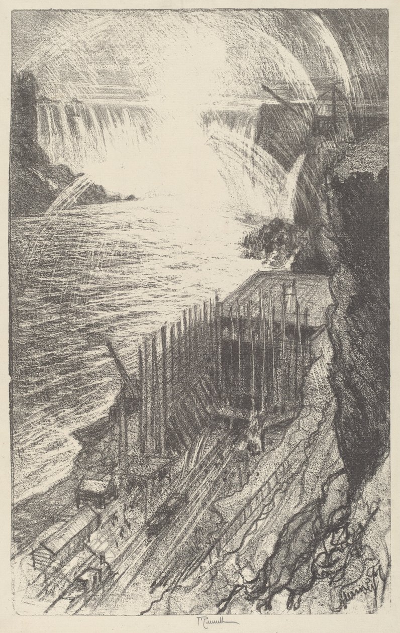 Niagara-Regenbögen von Joseph Pennell