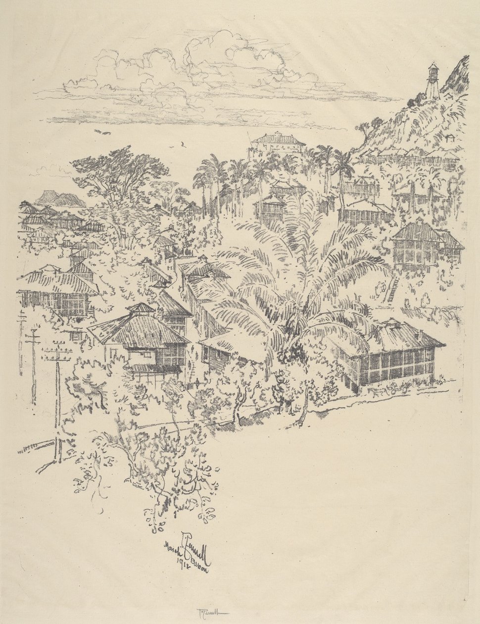 Offizieller Ancon von Joseph Pennell