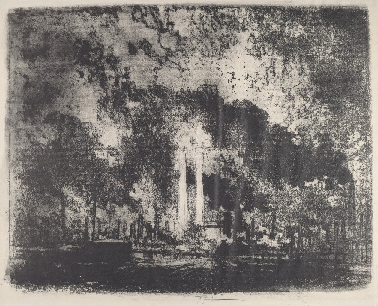 Ölraffinerie, Whiting, Indiana, 1915 von Joseph Pennell