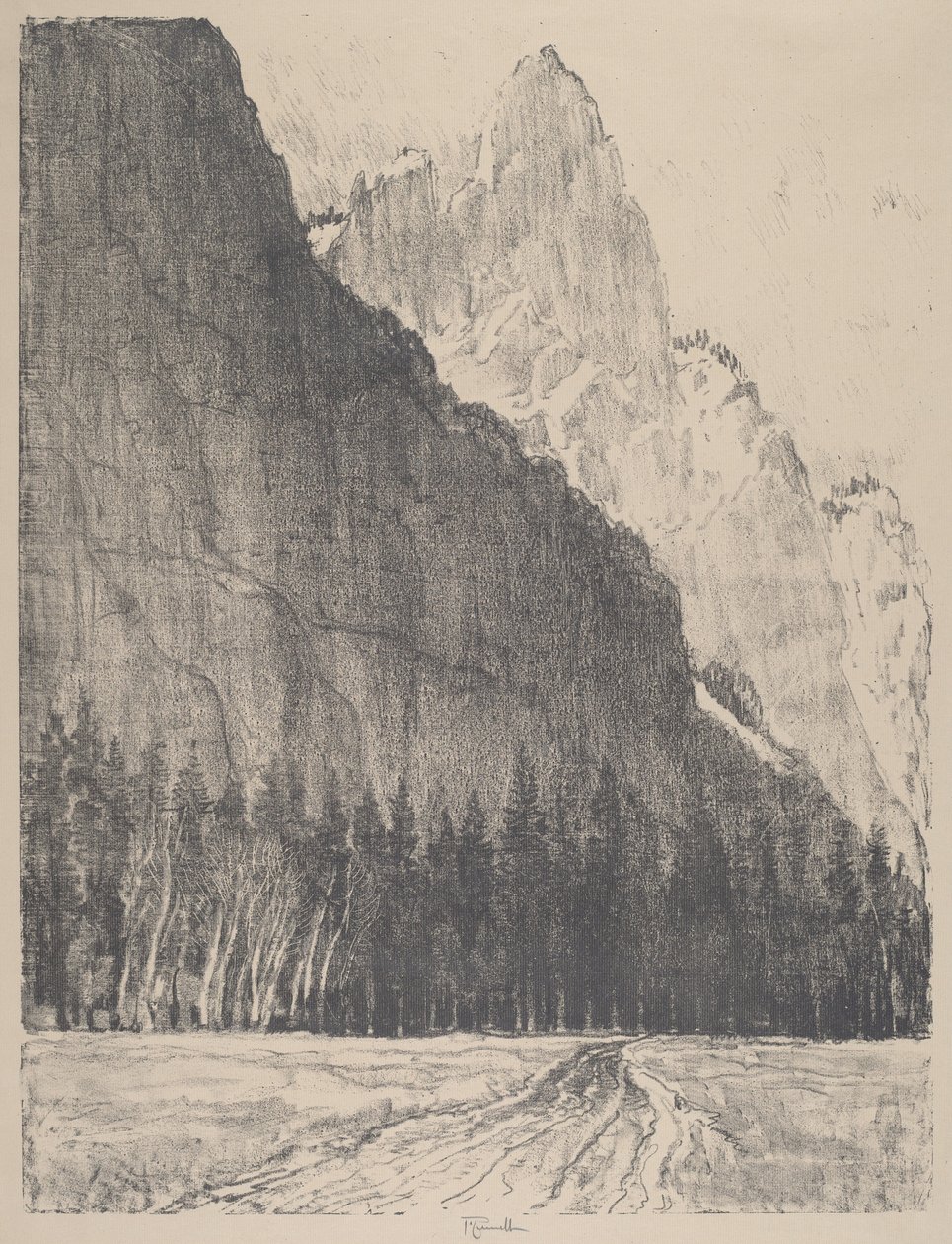 Der Wächter von Joseph Pennell