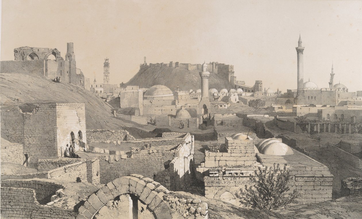 Alep, 1843 von Joseph Philibert Girault De Prangey