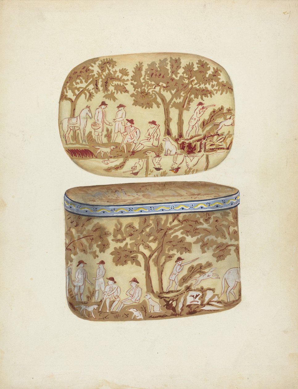 Bandbox, ca. 1953 von Joseph Rothenberg