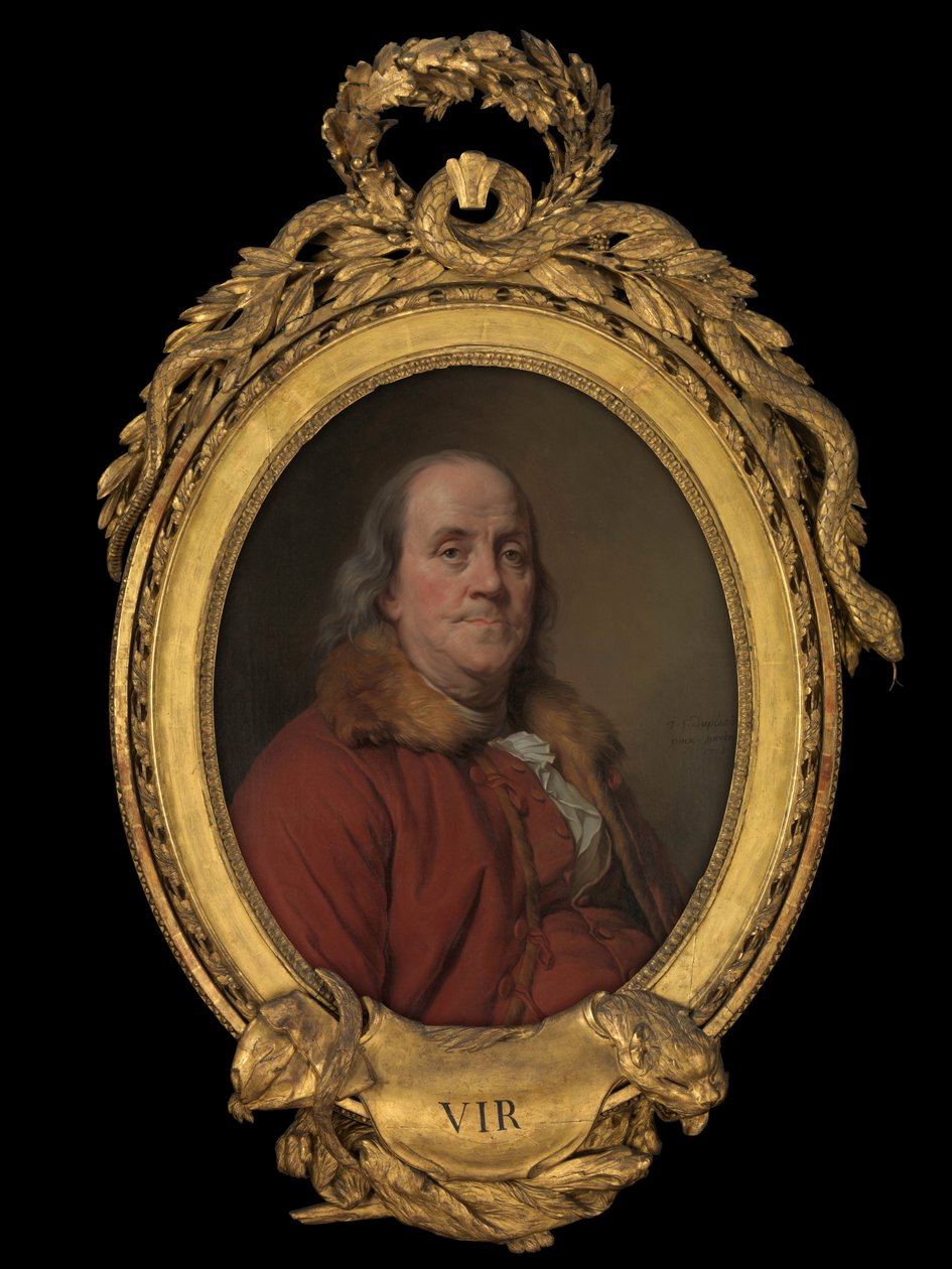 Benjamin Franklin von Joseph Siffred Duplessis