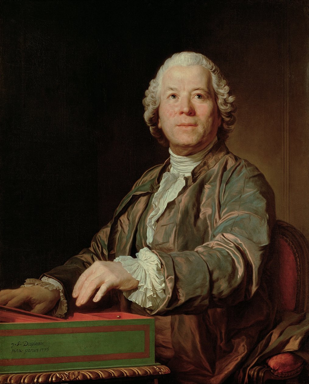 Christoph Willibald Gluck von Joseph Siffred Duplessis