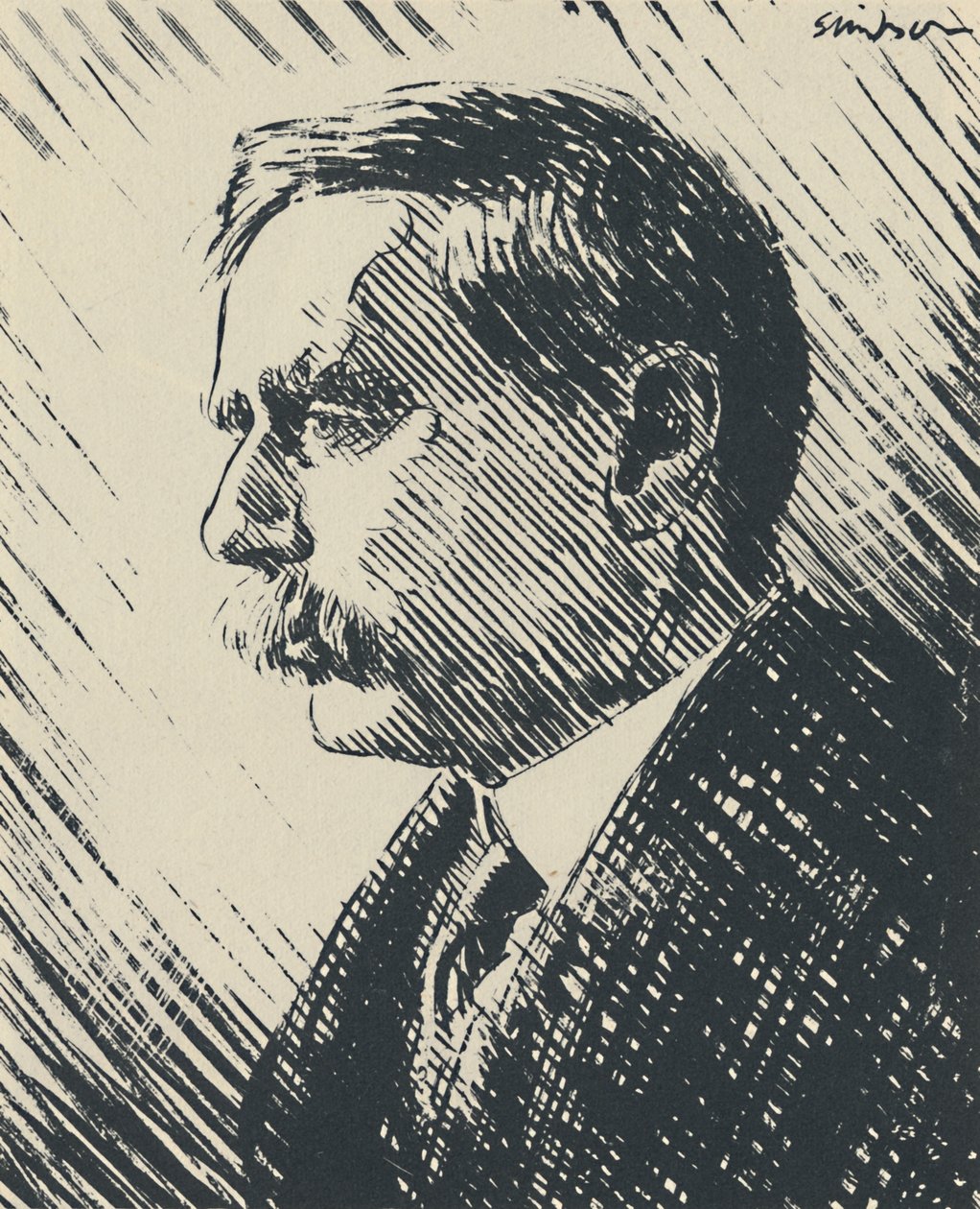 H. G. Wells von Joseph Simpson