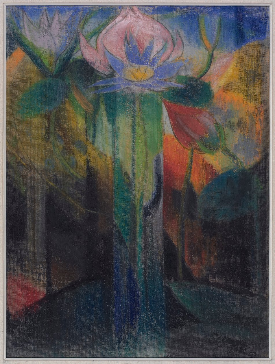 Dschungel Laub von Joseph Stella