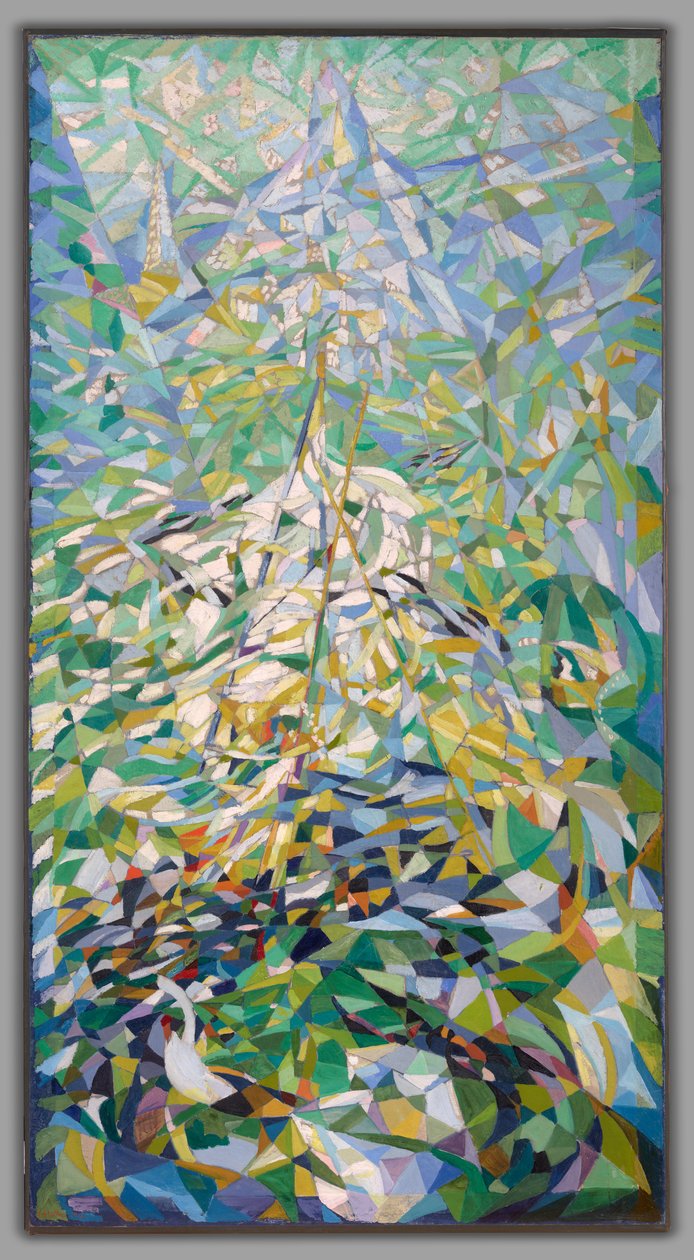 Frühling (Die Prozession) von Joseph Stella