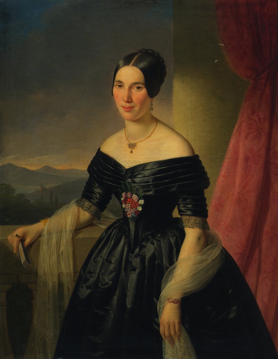 Damenbildnis von Joseph Weidner