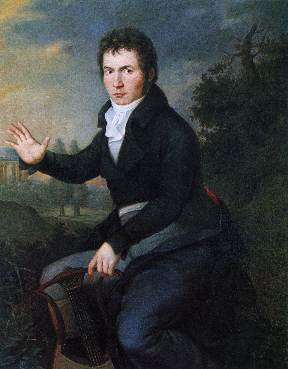 Porträt von van Beethoven von Joseph Willibrord Mahler