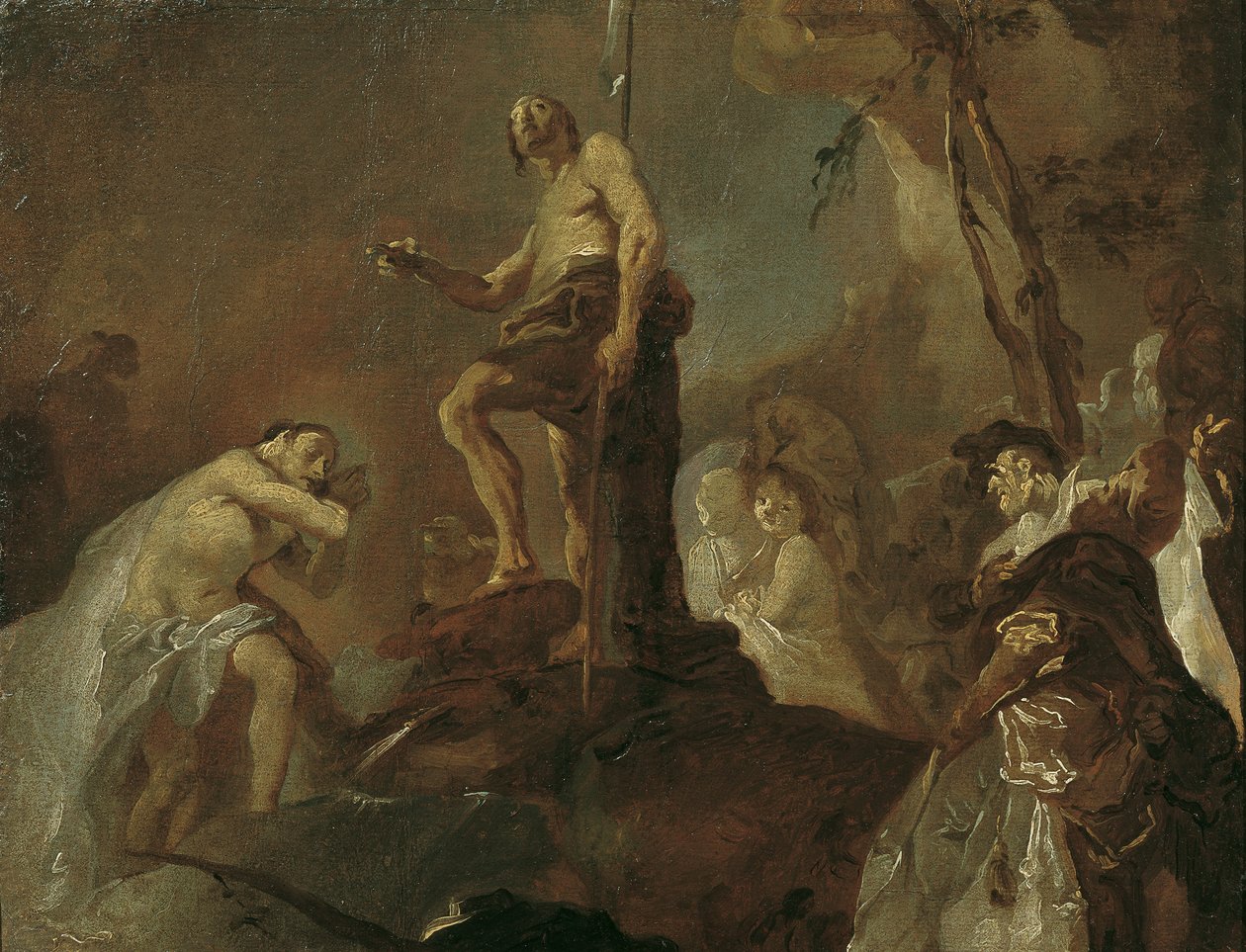 Die Taufe Christi von Joseph Winterhalder d. J.