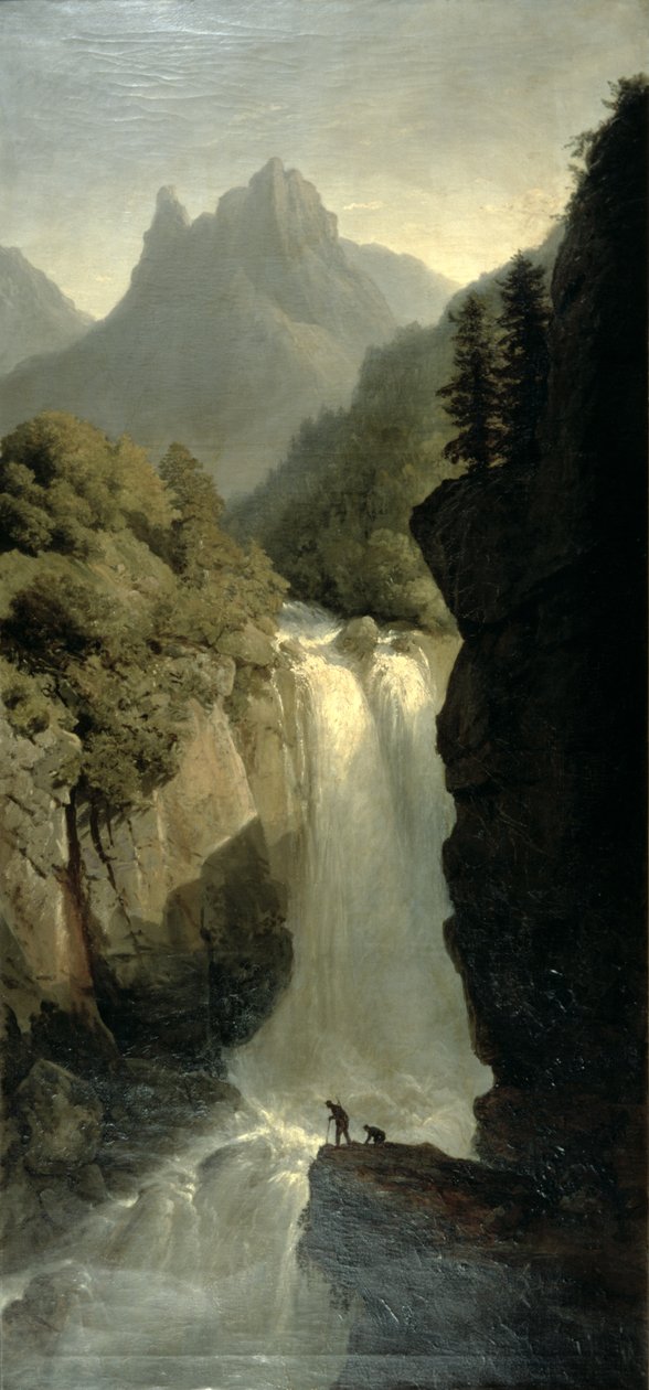 Wasserfall im Schwarzwald von Josephine Bowes