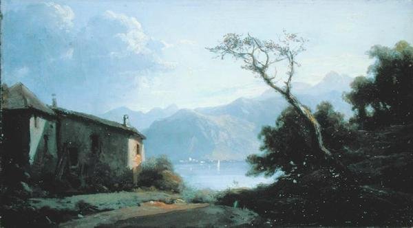 Seelandschaft in Frankreich von Josephine Bowes