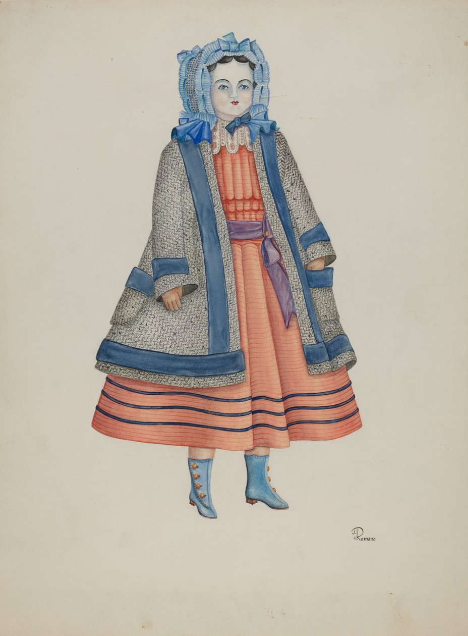 Puppe - "Rose Bates" von Josephine C. Romano