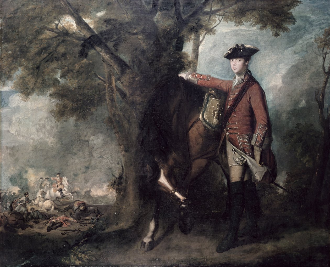 Cornet Nehemiah Winter, 11. Dragoner, 1759 von Joshua Reynolds