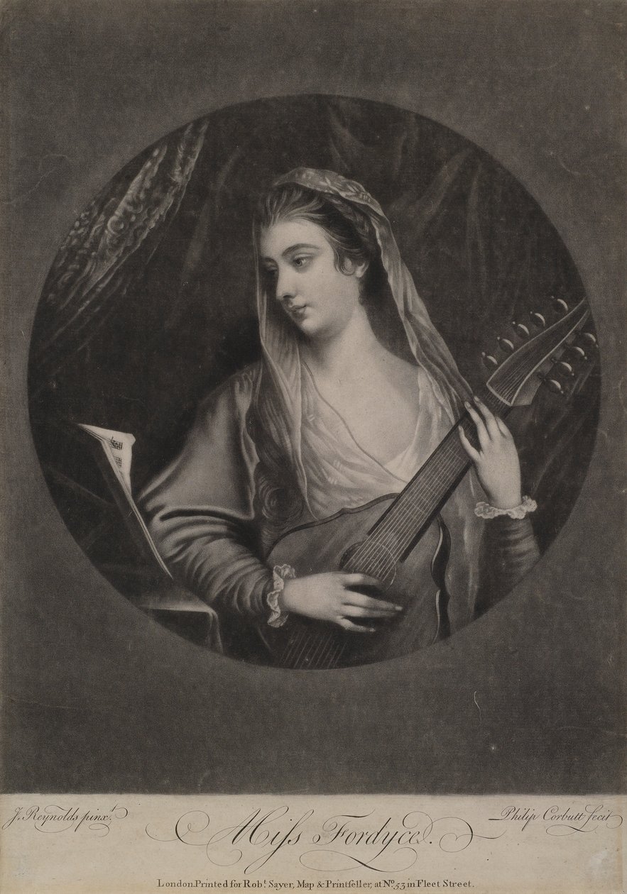 Miss Fordyce, ca. 1770 von Joshua Reynolds