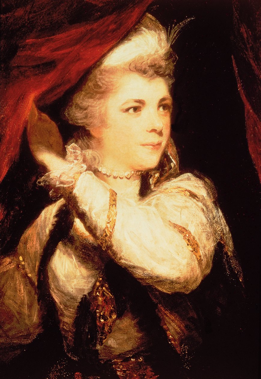 Mrs. Abington als Roxana von Joshua Reynolds