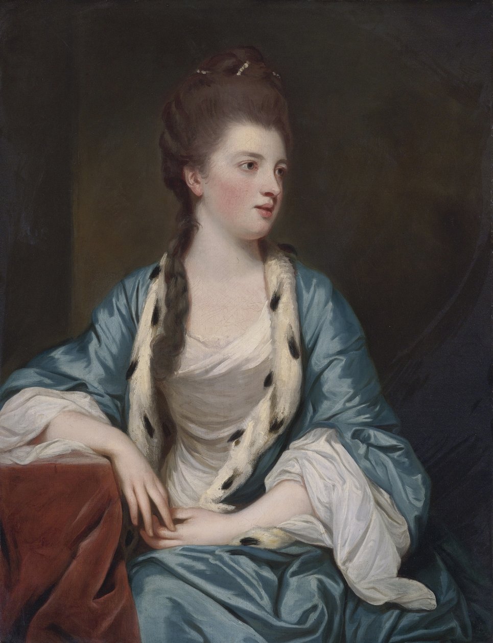 Porträt von Elizabeth Kerr (1745-1780), Marchioness of Lothian von Joshua Reynolds
