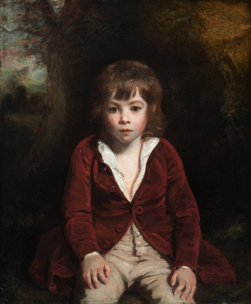 Porträt von Master Bunbury von Joshua Reynolds