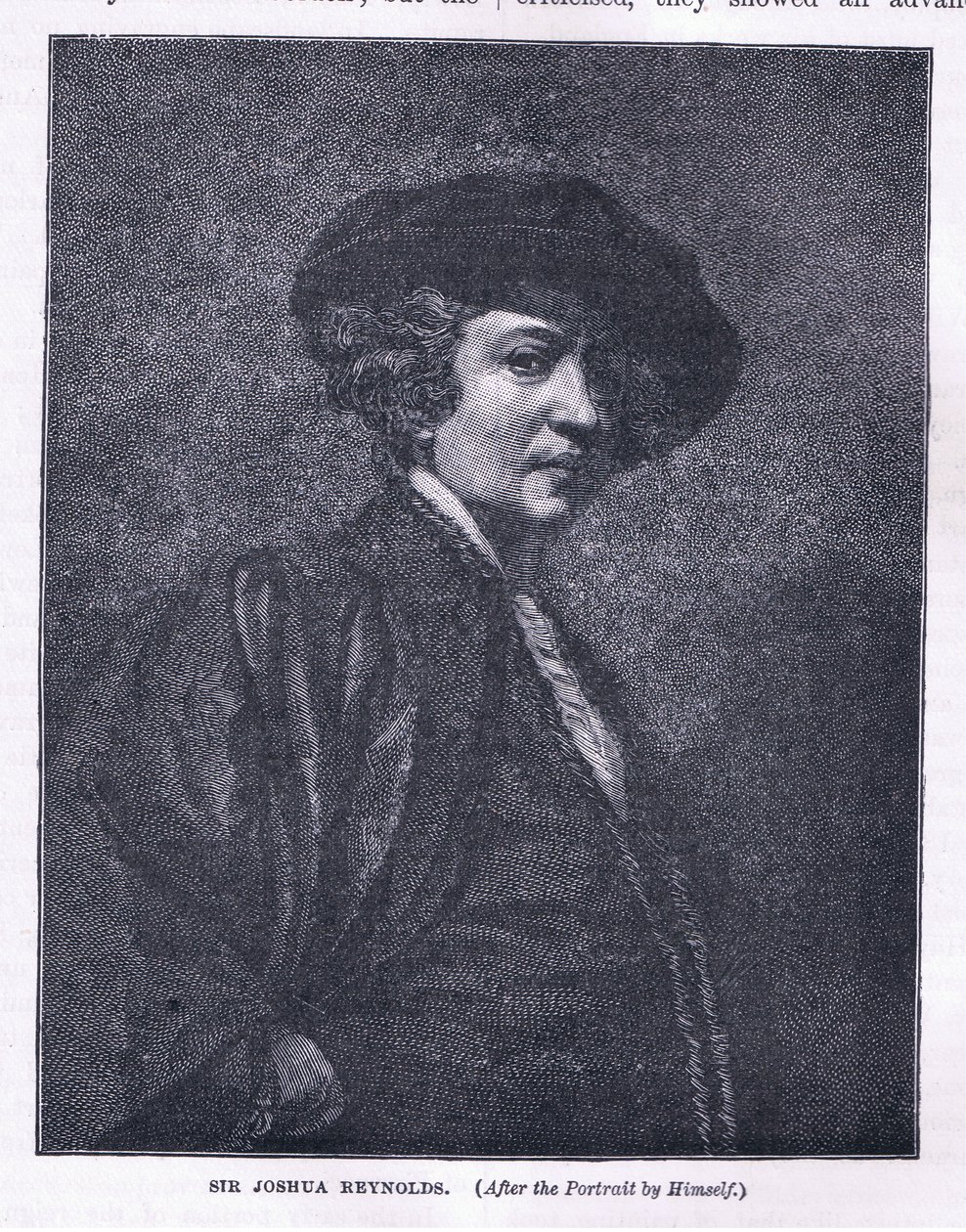 Selbstporträt von Joshua Reynolds