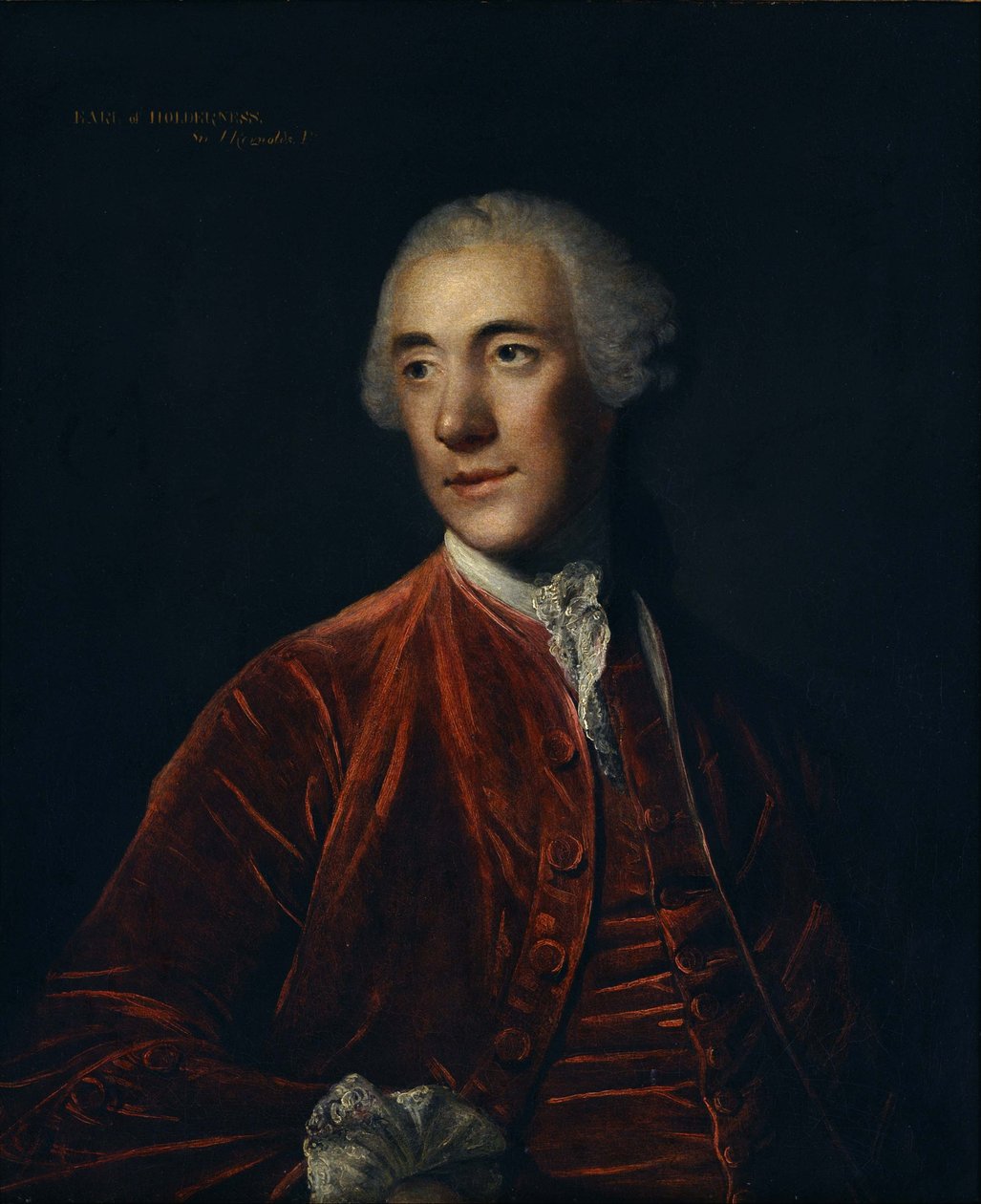 Porträt des vierten Barons Holles, Robert Darcy von Joshua Reynolds