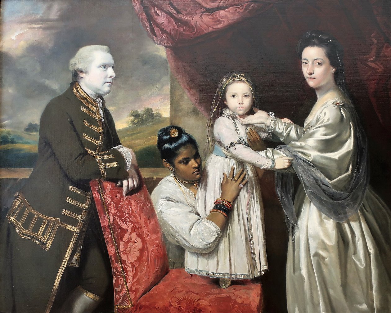Familie Hancock von Joshua Reynolds