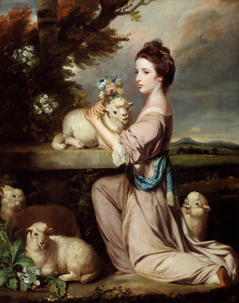 Lady Mary Leslie von Joshua Reynolds