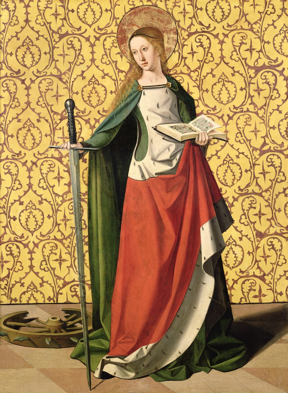 St. Katharina von Alexandria von Josse Lieferinxe