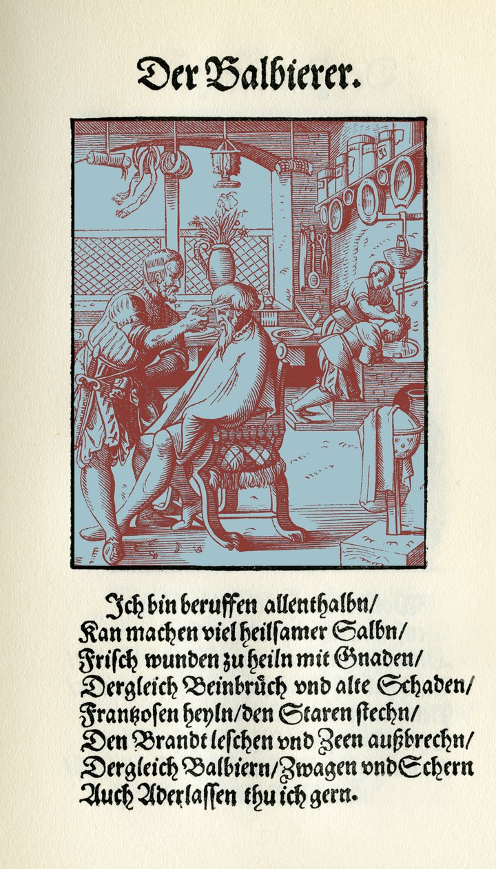 Friseur von Jost Amman