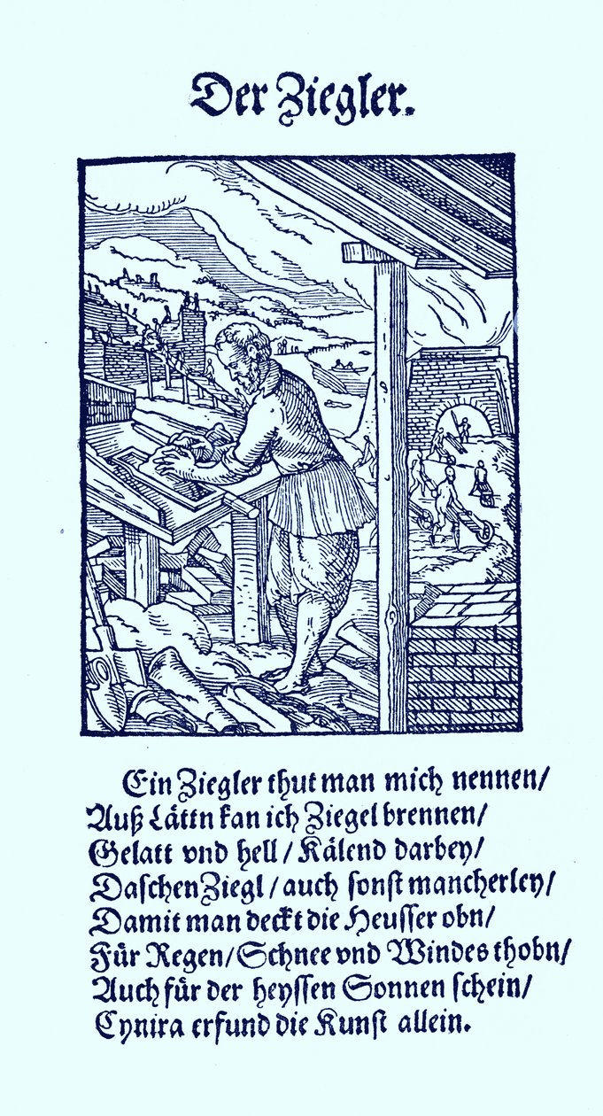 Ziegelmacher von Jost Amman