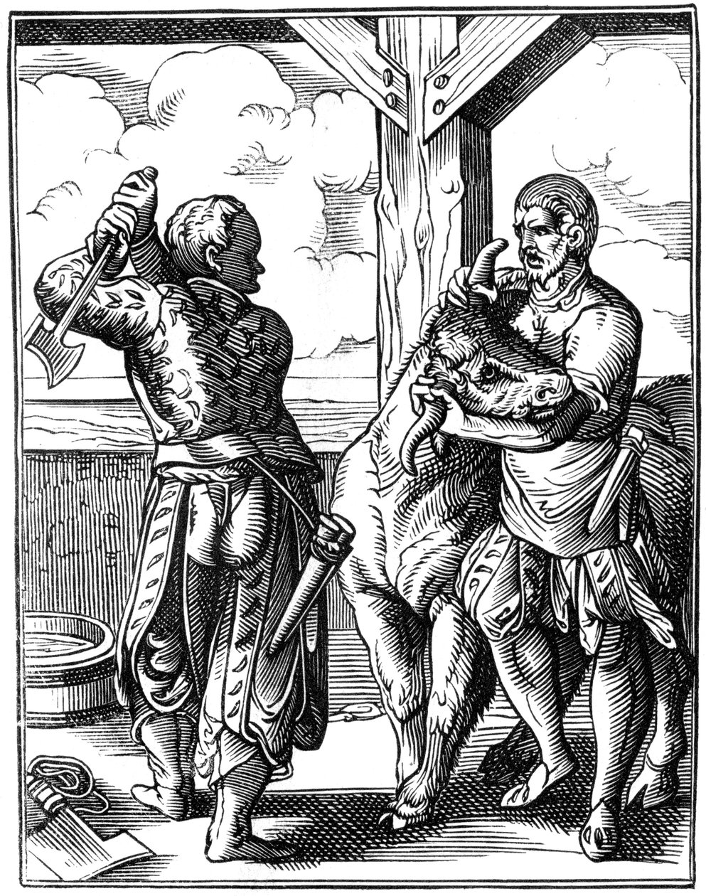 Metzger, 16. Jahrhundert 1849 von Jost Amman